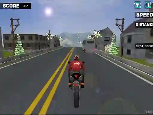 Joc Highway Rider Motorcycle Racer on-line