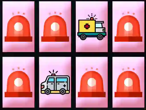 Joc Ambulance Trucks Memory on-line