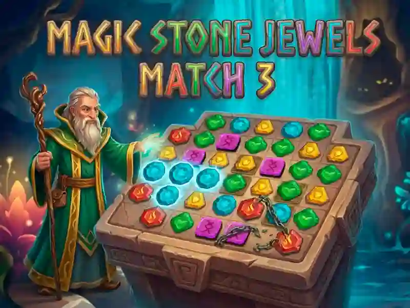 Joc Magic Stone Jewels Match 3 on-line