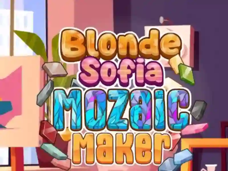 Joc Blonde Sofia: Mozaic Maker on-line