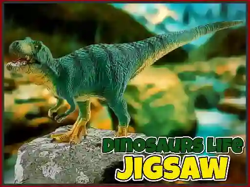 Joc Dinosaurs Life Jigsaw on-line