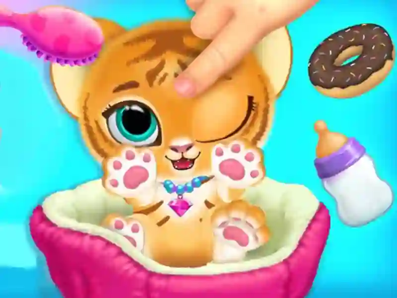 Joc Baby Tiger Care on-line