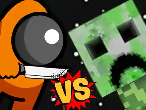 Joc Among vs Creeper Fight on-line