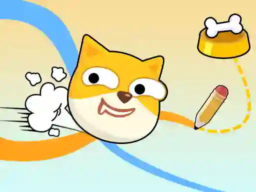 Joc Doge Rush Draw Home Puzzle on-line