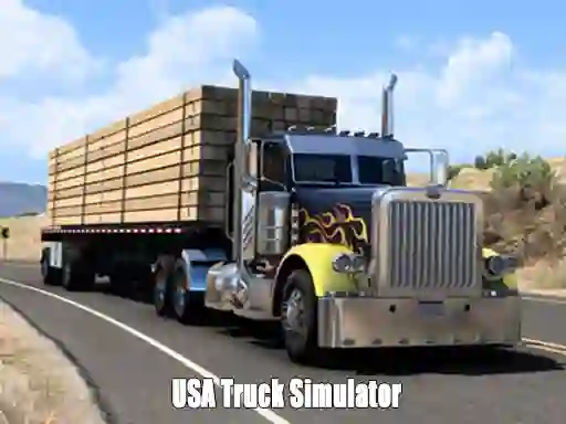 Joc USA Truck Simulator 2024 on-line