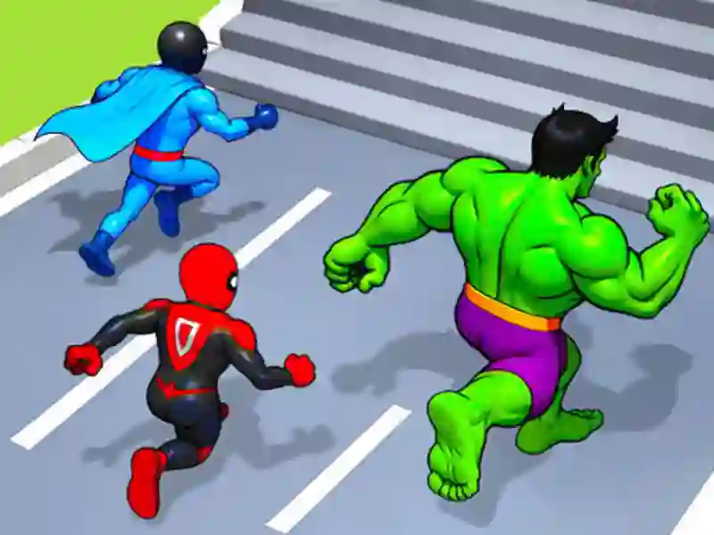 Joc Hero Transform Race on-line
