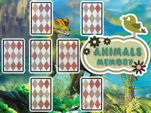Joc Animals Cards Memory on-line