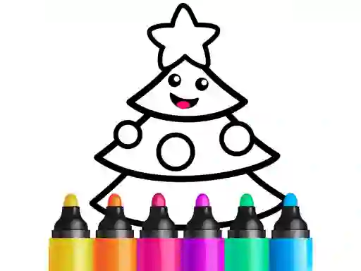 Joc Drawing Christmas For Kids on-line