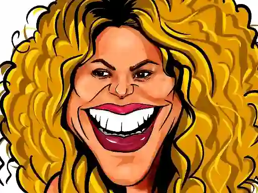 Joc Shakira Funny Face on-line
