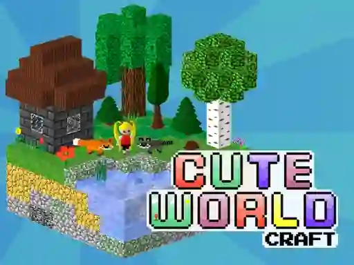 Joc Cute World Craft on-line