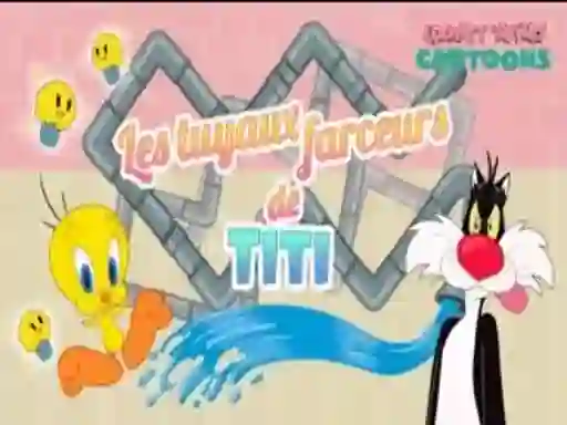 Joc Looney Tunes Cartoons Les tuyaux farceurs de Titi on-line