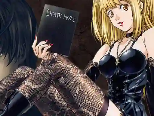 Joc Death Note Anime Jigsaw Puzzle Collection on-line