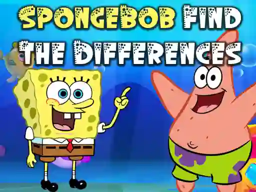 Joc SpongeBob Find The Differences on-line