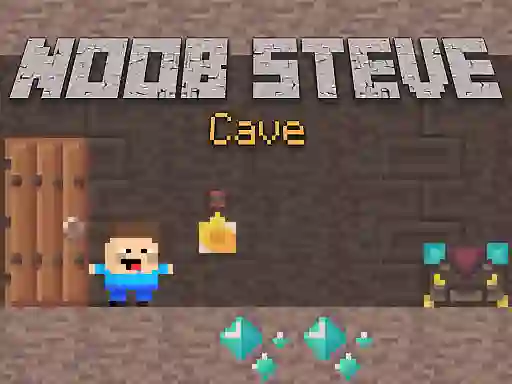Joc Noob Steve Cave on-line