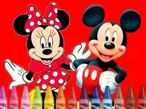 Joc Mickey Mouse Coloring on-line