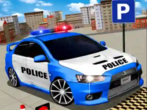 Joc Modern Police Car Parking 3D on-line