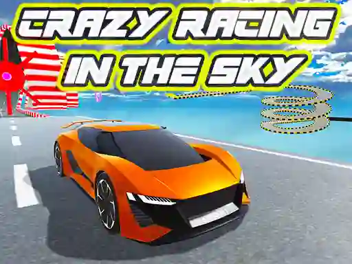 Joc Crazy racing in the sky on-line