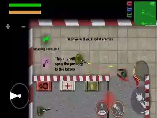 Joc Zombie War 2D on-line