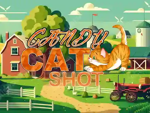 Joc Candy Cat Shot on-line