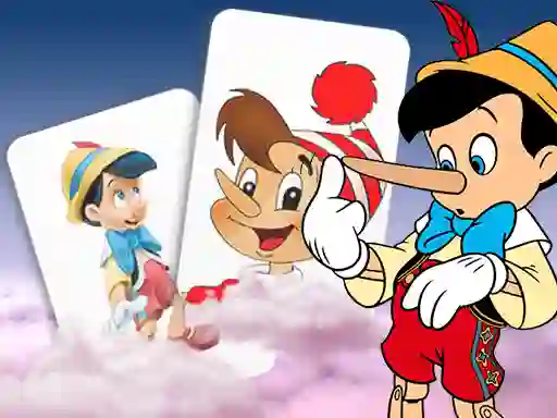 Joc Pinocchio Memory card Match on-line