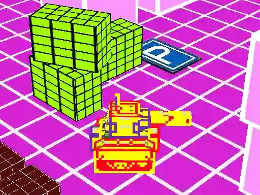 Joc Little Yellow Tank Adventure on-line