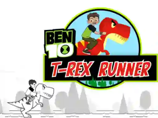 Joc Ben 10 T-Rex Runner on-line