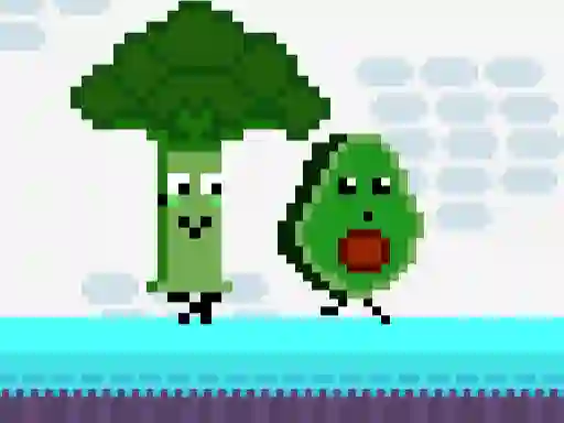 Joc Cat Chef vs Fruits - 2 Player on-line