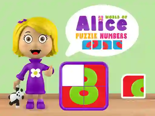 Joc World of Alice Puzzle Numbers on-line