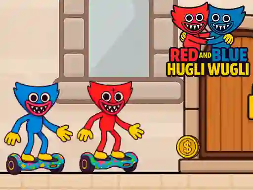 Joc Red and Blue Hugli Wugli on-line