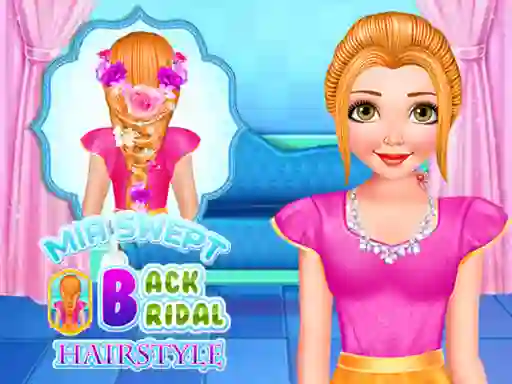 Joc Mia Swept Back Bridal Hairstyle on-line