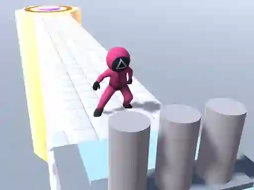 Joc Squid Gamer Runner Obstacle on-line