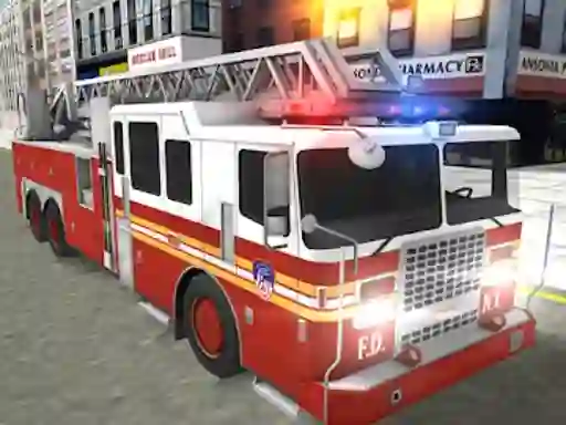 Joc Real Truck Fire Drive Sim on-line