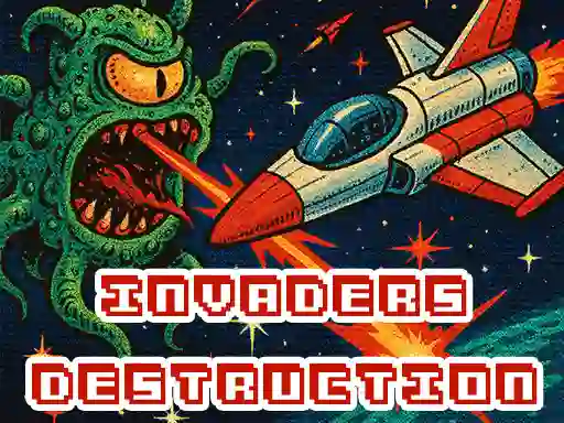 Joc Invaders Destruction on-line
