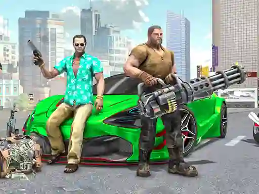 Joc Real Gangster City Crime Car Simulator Game on-line