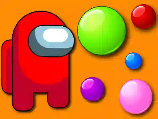 Joc Among Us Bubble Shooter on-line