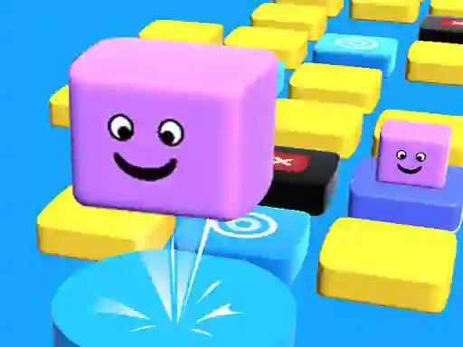 Joc Jump Stacky Cube 3D on-line