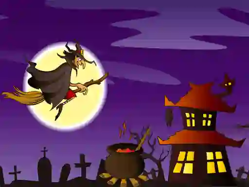 Joc Halloween Illustrations Jigsaw Puzzle on-line