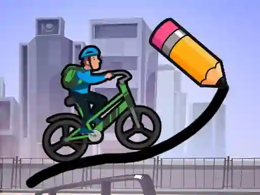 Joc Draw The Bike Bridge on-line