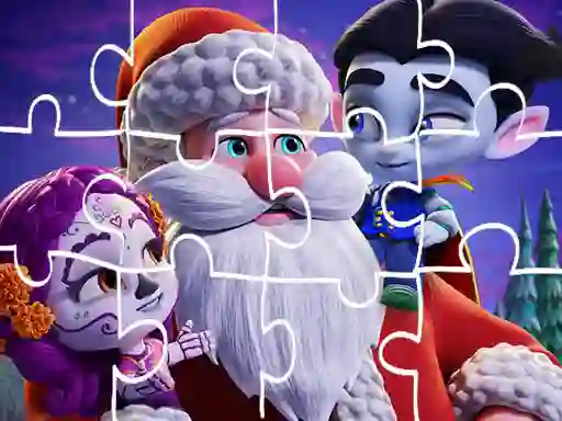 Joc Super Monsters Christmas Jigsaw on-line