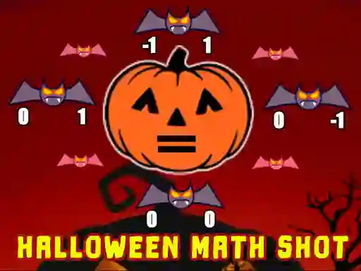 Joc Halloween Math Shot on-line