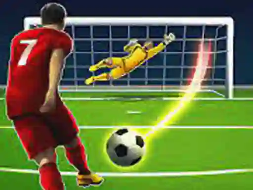 Joc Soccer Kick Flick on-line