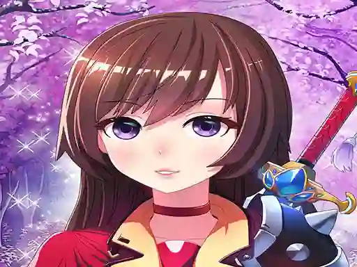 Joc Anime Girl Fantasy Dress Up on-line