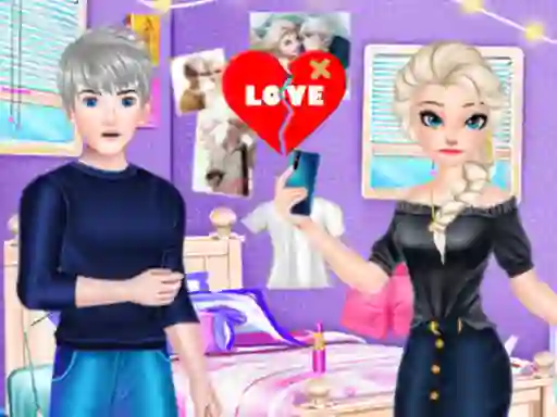 Joc Elsa Heart Break Time on-line