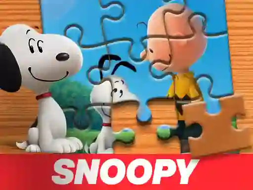 Joc Snoopy Jigsaw Puzzle on-line