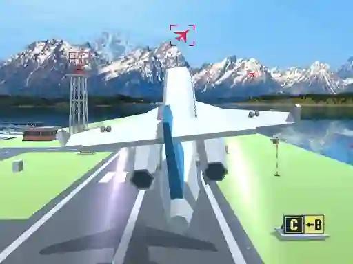 Joc Polygon Flight Simulator on-line