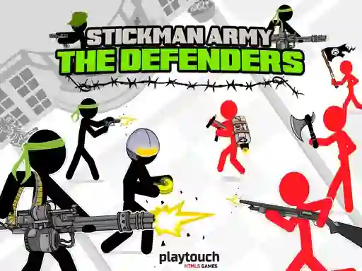 Joc Stickman Army: The Defenders on-line