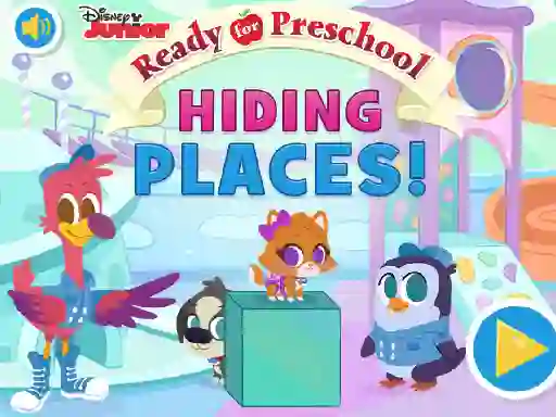 Joc Ready for Preschool Hiding Places on-line