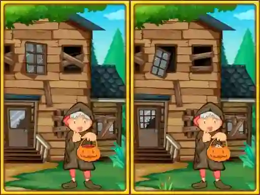 Joc Spot the differences halloween on-line