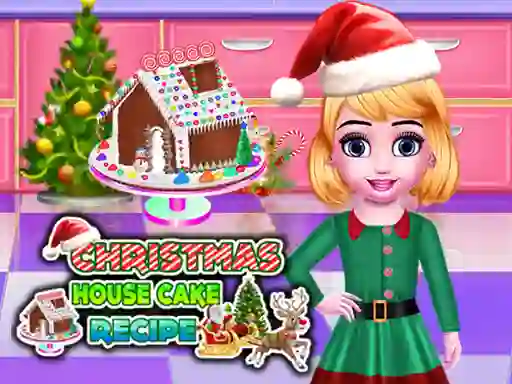 Joc Christmas House Cake Recipe on-line