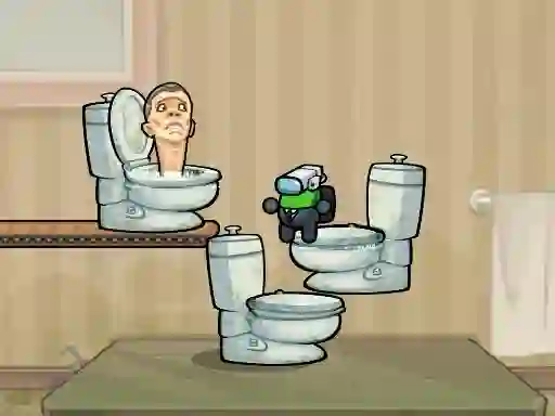 Joc Impostor Jump Skibidi Toilet on-line